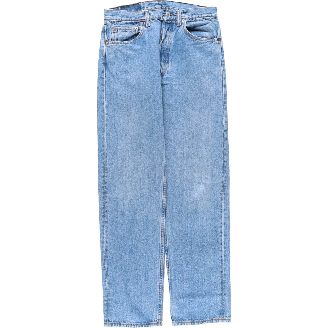90'S Levi's 501-0193 Straight Denim Pants Made in USA Men's W30 Vintage cotton blue type Vintage Second Hand