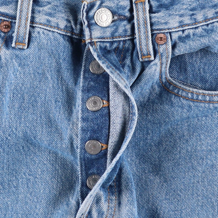 90'S Levi's 501-0193 Straight Denim Pants Made in USA Men's W30 Vintage cotton blue type Vintage Second Hand