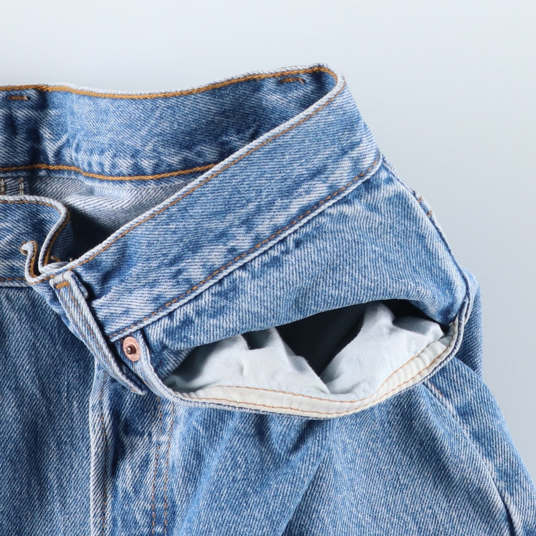 90'S Levi's 501-0193 Straight Denim Pants Made in USA Men's W30 Vintage cotton blue type Vintage Second Hand