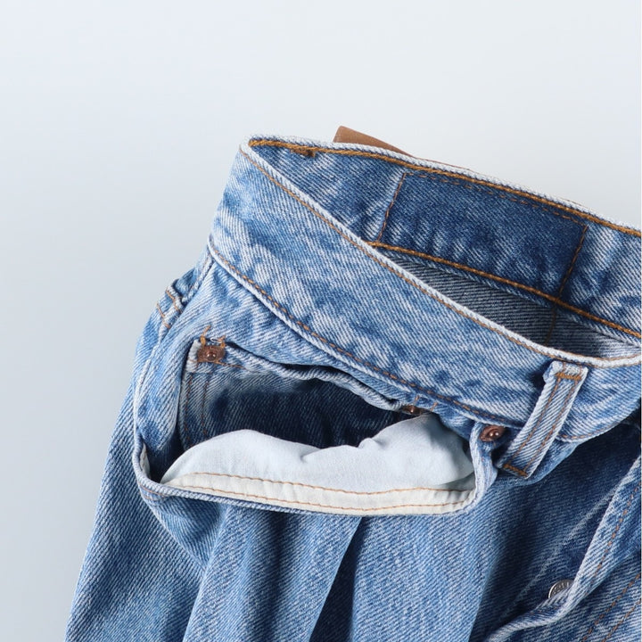 90'S Levi's 501-0193 Straight Denim Pants Made in USA Men's W30 Vintage cotton blue type Vintage Second Hand