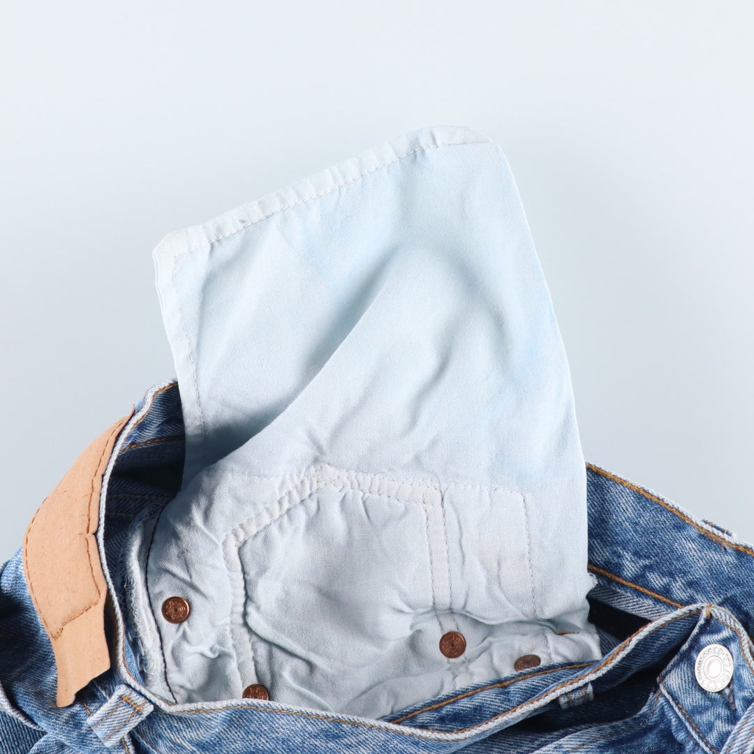 90'S Levi's 501-0193 Straight Denim Pants Made in USA Men's W30 Vintage cotton blue type Vintage Second Hand