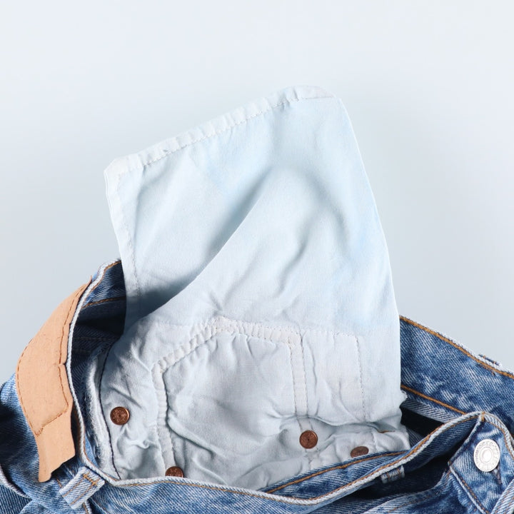 90'S Levi's 501-0193 Straight Denim Pants Made in USA Men's W30 Vintage cotton blue type Vintage Second Hand
