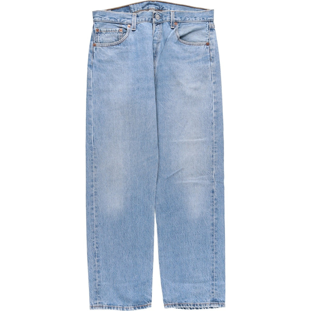90'S Levi's 501-0118 Straight Denim Pants, Made in USA, Men's, Size 34, Vintage cotton blue type Vintage Second Hand