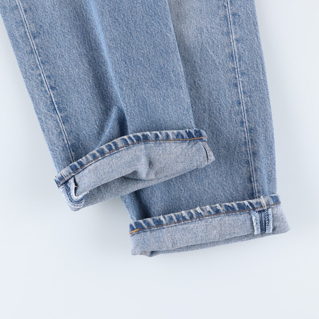 90'S Levi's 501-0118 Straight Denim Pants, Made in USA, Men's, Size 34, Vintage cotton blue type Vintage Second Hand