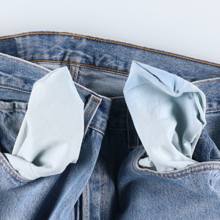 90'S Levi's 501-0118 Straight Denim Pants, Made in USA, Men's, Size 34, Vintage cotton blue type Vintage Second Hand