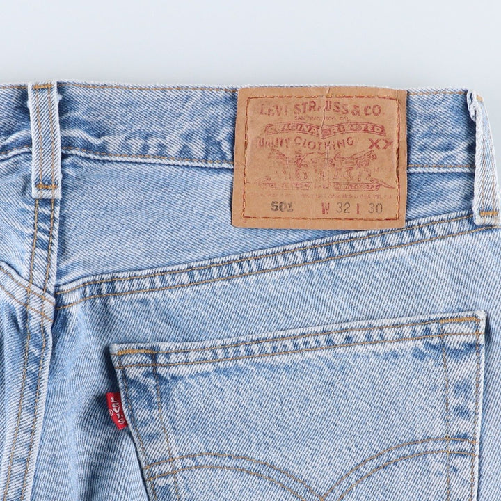 90'S Levi's 501-0134 Straight Denim Pants Made in USA Men's W31 Vintage cotton blue type Vintage Second Hand