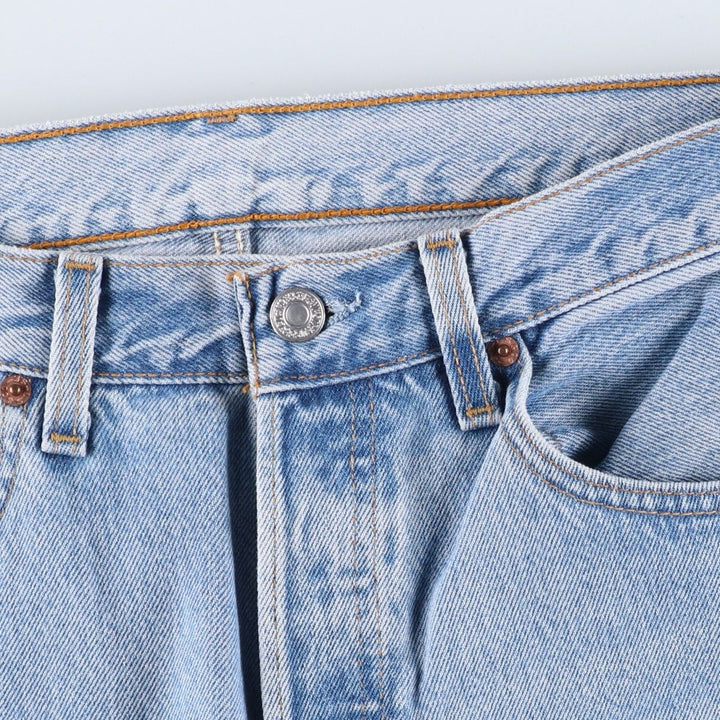 90'S Levi's 501-0134 Straight Denim Pants Made in USA Men's W31 Vintage cotton blue type Vintage Second Hand