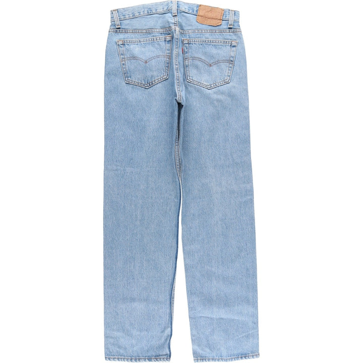 90'S Levi's 501-0193 Straight Denim Pants Made in USA Men's W31 Vintage cotton blue type Vintage Second Hand