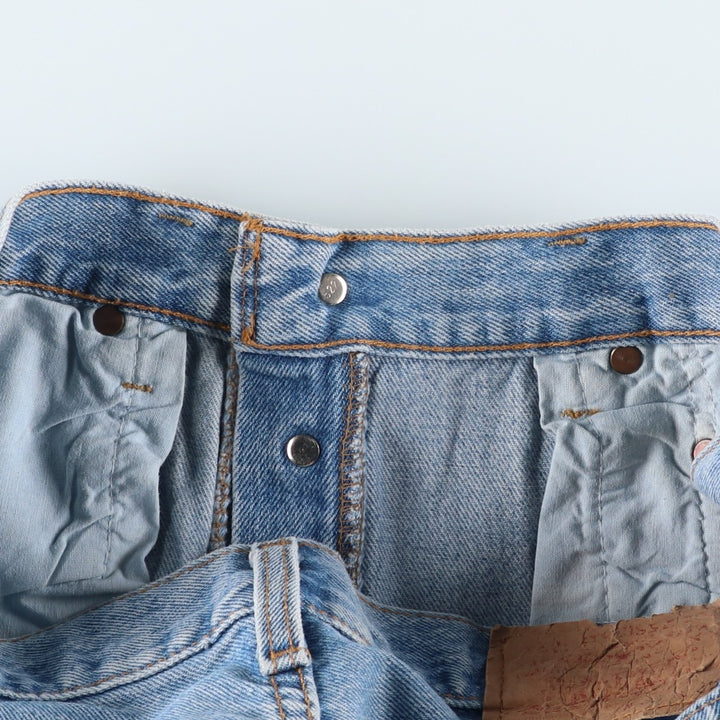 90'S Levi's 501-0193 Straight Denim Pants Made in USA Men's W31 Vintage cotton blue type Vintage Second Hand
