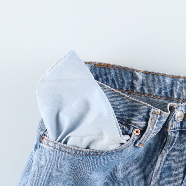 90'S Levi's 501-0193 Straight Denim Pants Made in USA Men's W31 Vintage cotton blue type Vintage Second Hand