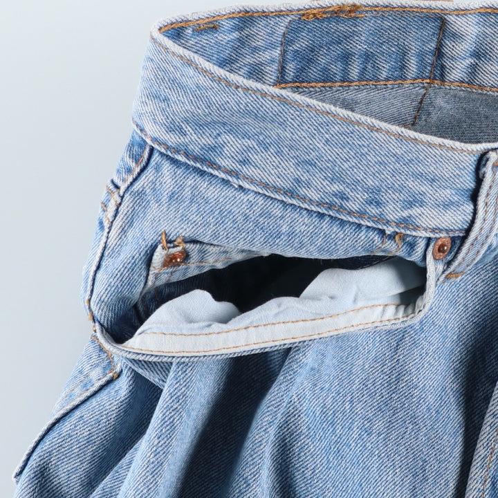 90'S Levi's 501-0193 Straight Denim Pants Made in USA Men's W31 Vintage cotton blue type Vintage Second Hand
