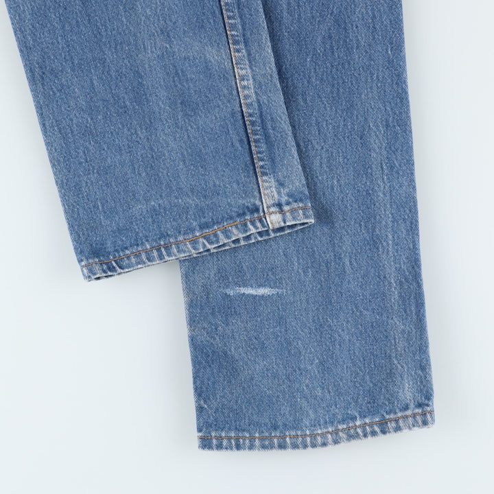 90'S Levi's 501-0115 Straight Denim Pants, Made in USA, Men's, W30, Vintage cotton blue type Vintage Second Hand