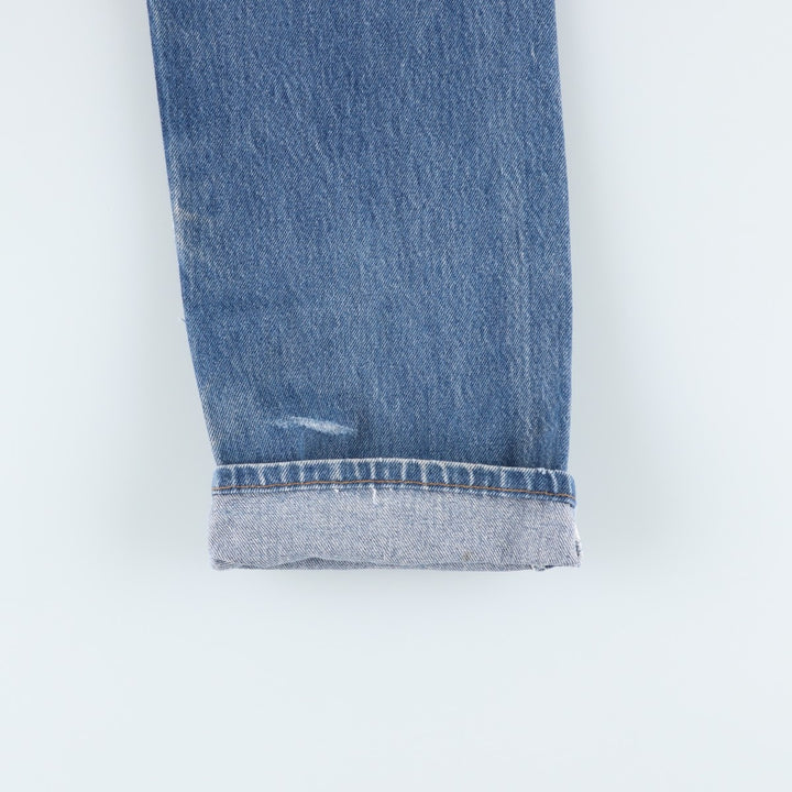 90'S Levi's 501-0115 Straight Denim Pants, Made in USA, Men's, W30, Vintage cotton blue type Vintage Second Hand