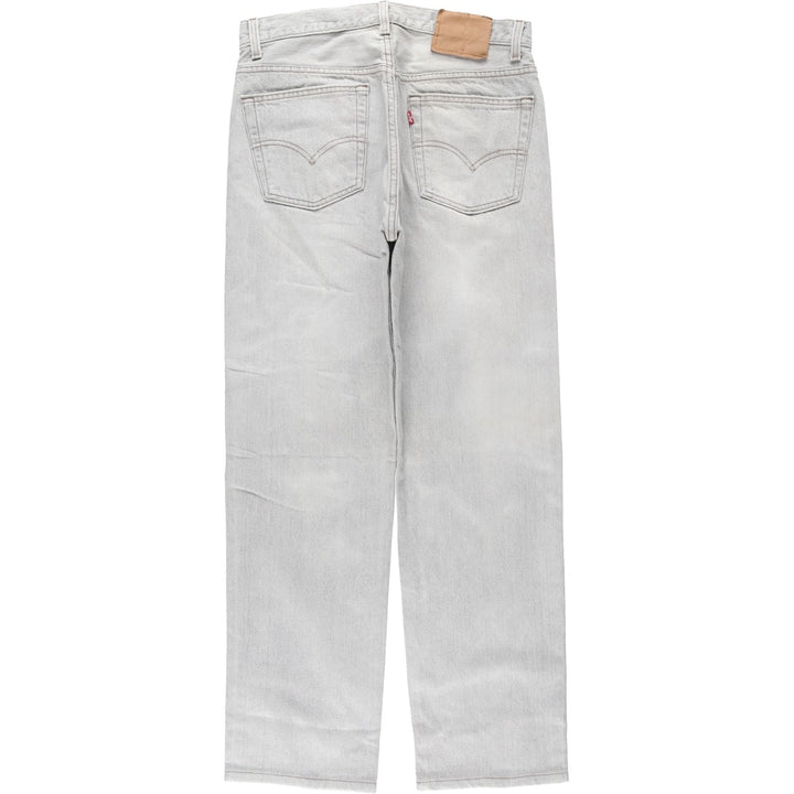 90'S Levi's 501 Straight Denim Pants, Made in USA, Men's, W30, Vintage cotton blue type Vintage Second Hand
