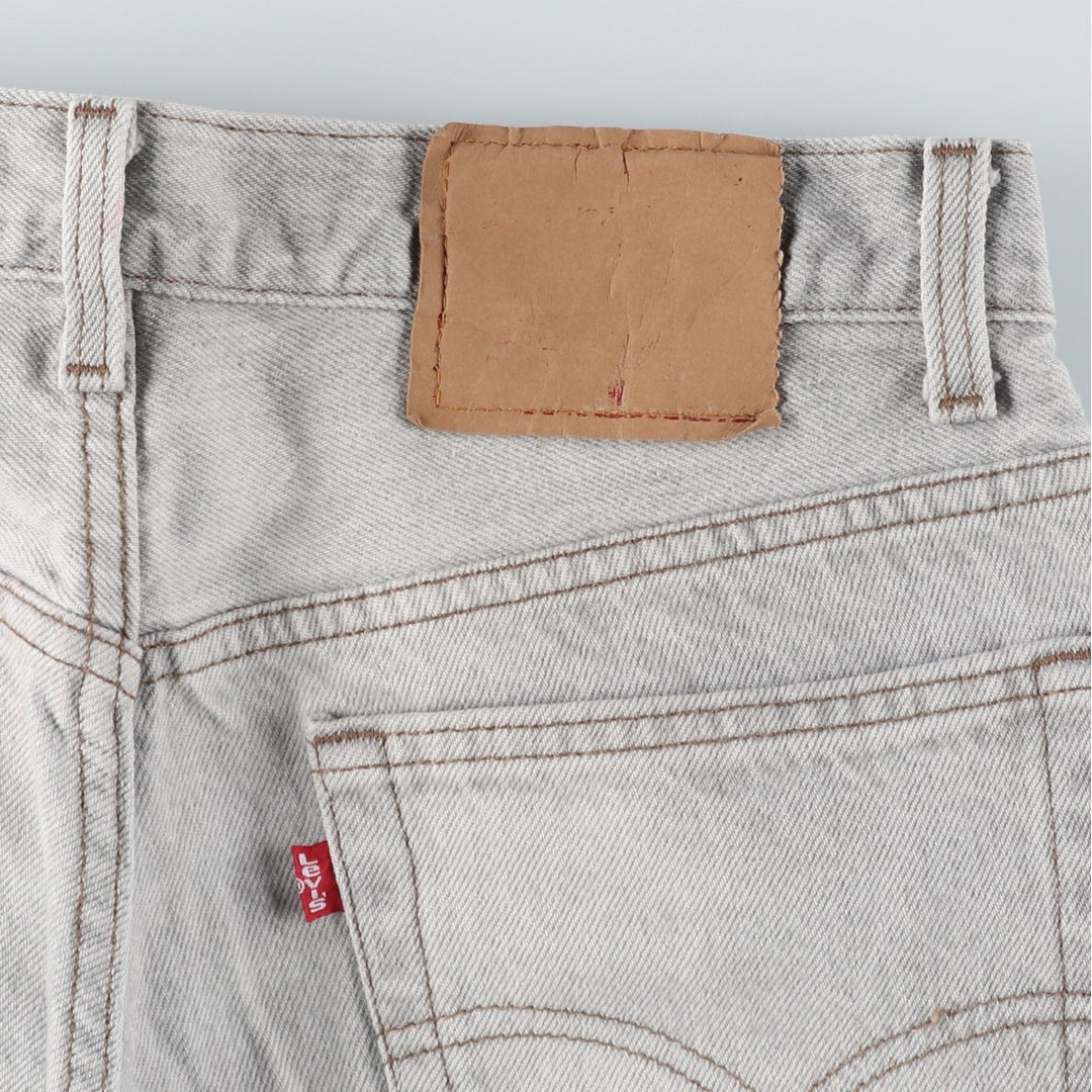 90'S Levi's 501 Straight Denim Pants, Made in USA, Men's, W30, Vintage cotton blue type Vintage Second Hand