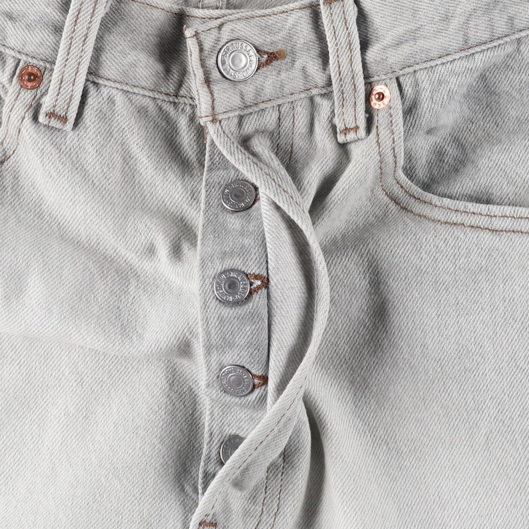 90'S Levi's 501 Straight Denim Pants, Made in USA, Men's, W30, Vintage cotton blue type Vintage Second Hand