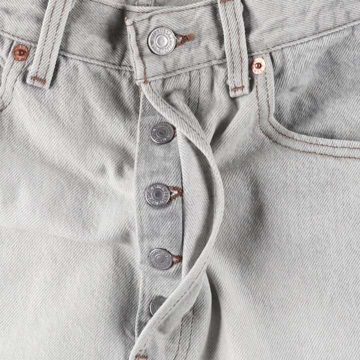 90'S Levi's 501 Straight Denim Pants, Made in USA, Men's, W30, Vintage cotton blue type Vintage Second Hand