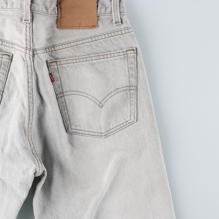 90'S Levi's 501 Straight Denim Pants, Made in USA, Men's, W30, Vintage cotton blue type Vintage Second Hand