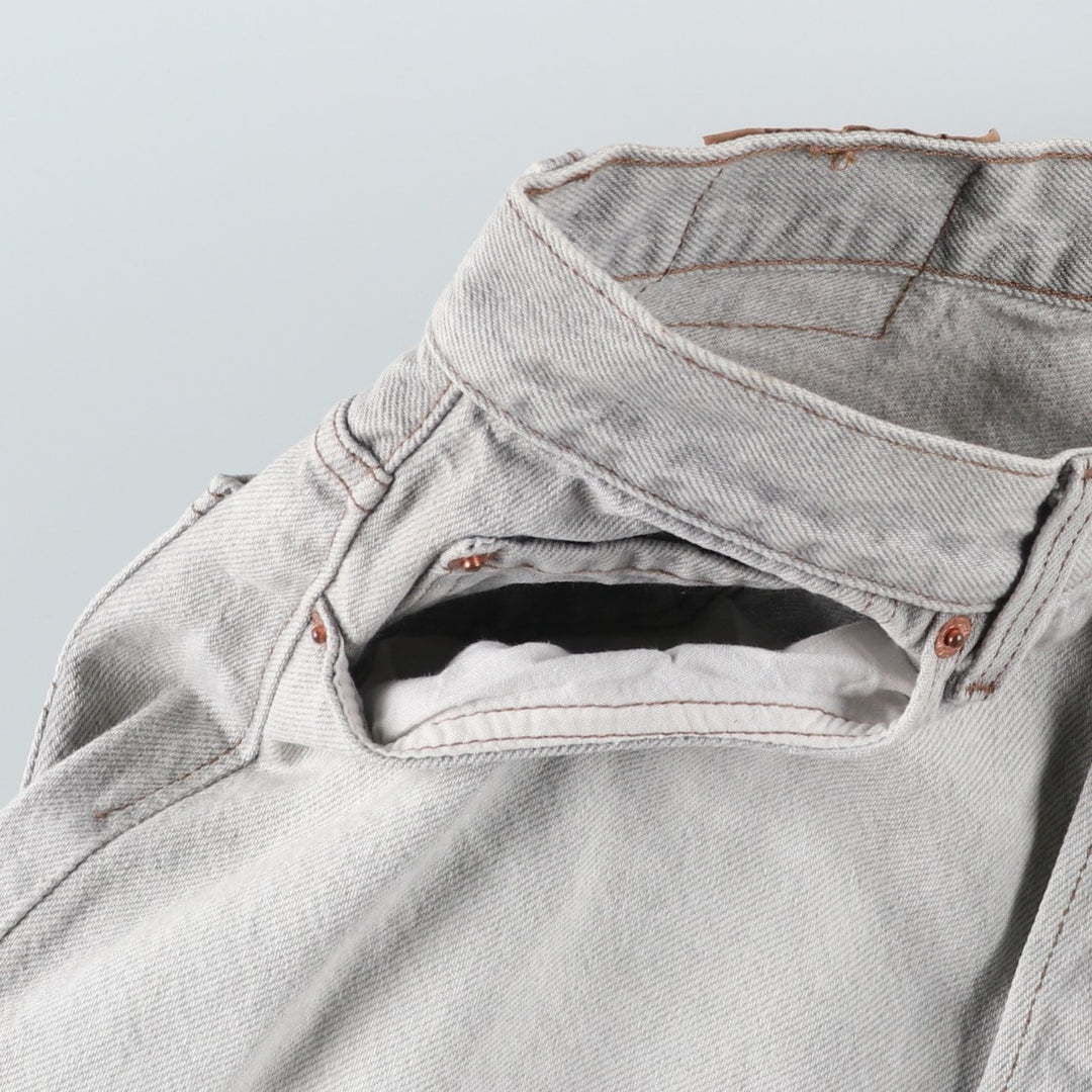 90'S Levi's 501 Straight Denim Pants, Made in USA, Men's, W30, Vintage cotton blue type Vintage Second Hand