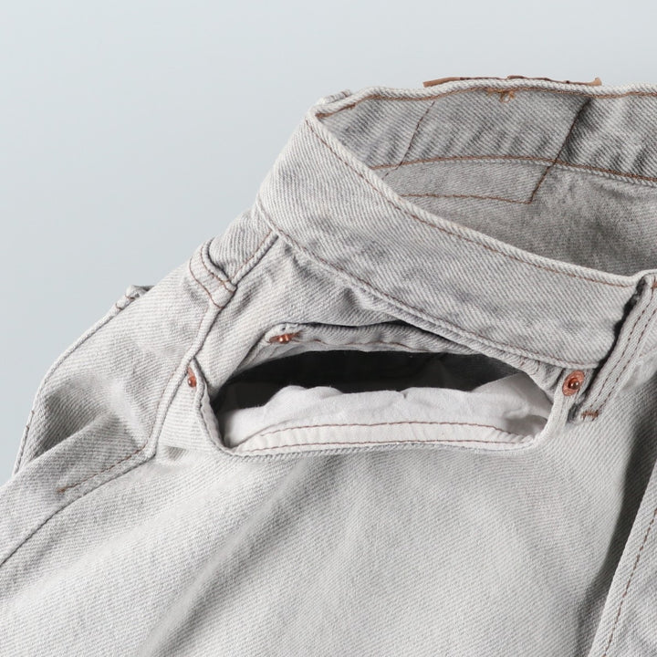 90'S Levi's 501 Straight Denim Pants, Made in USA, Men's, W30, Vintage cotton blue type Vintage Second Hand