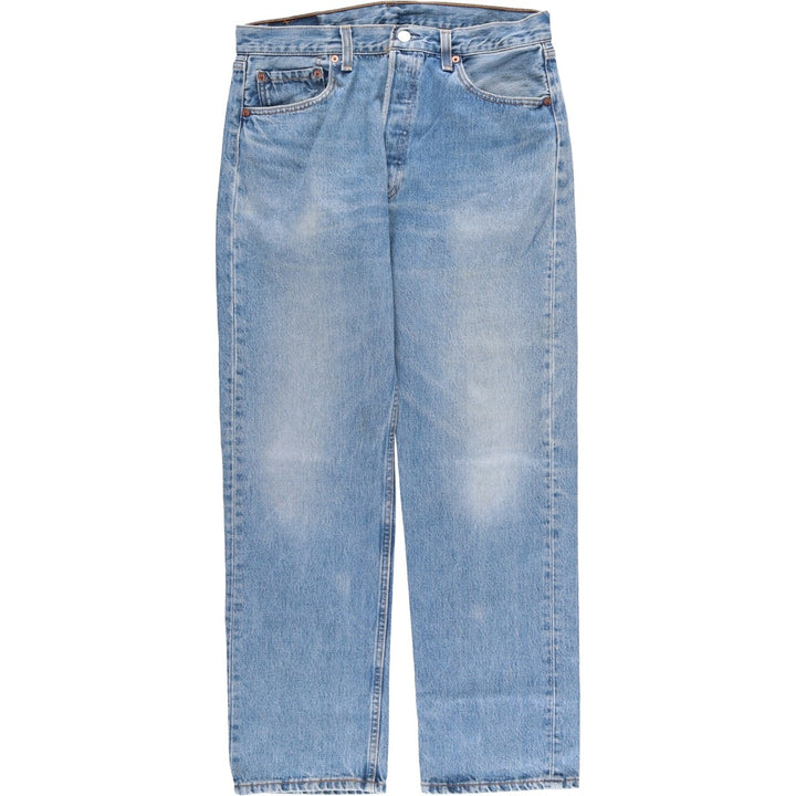 90'S Levi's 501-0193 Straight Denim Pants Made in USA Men's W32 Vintage cotton blue type Vintage Second Hand