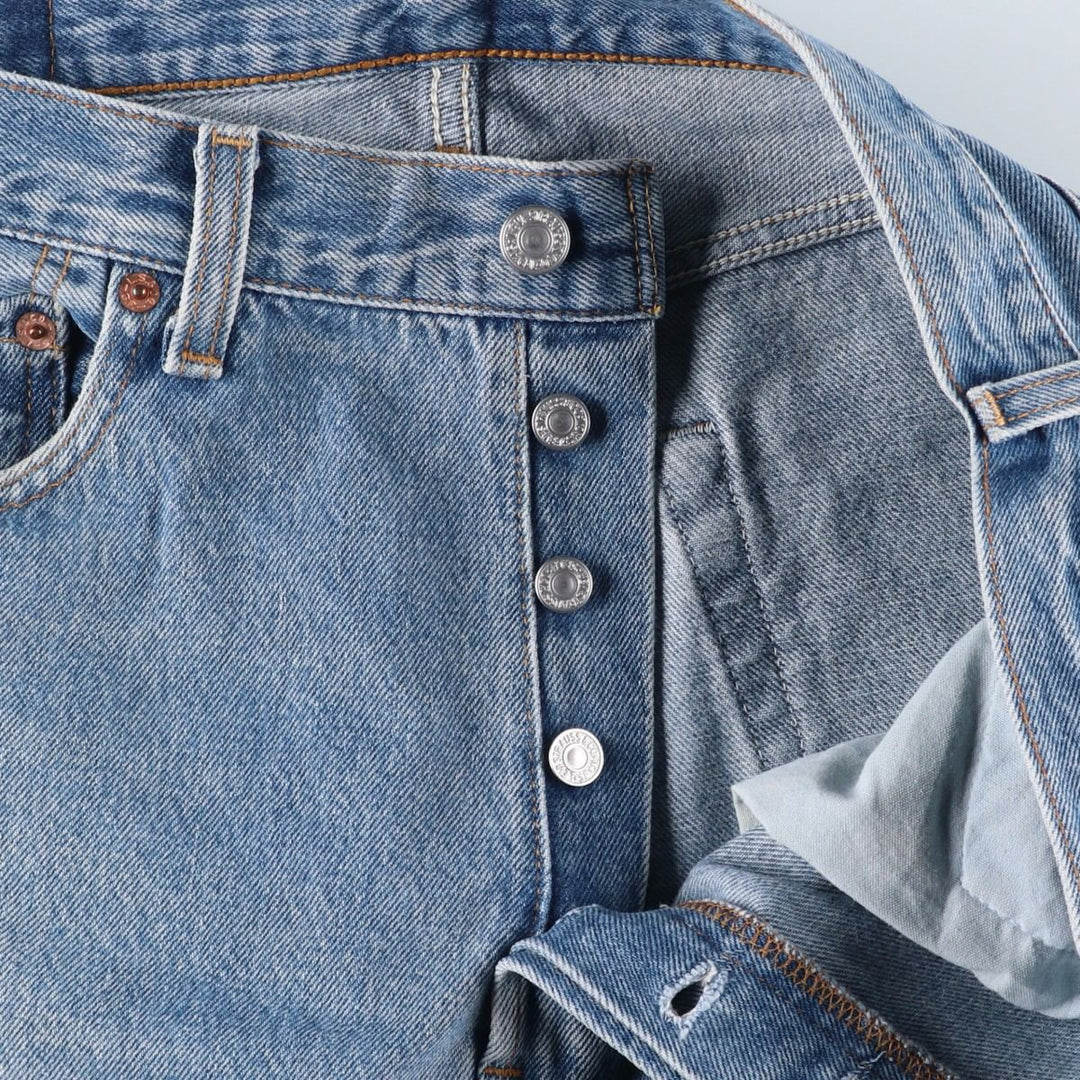 90'S Levi's 501-0193 Straight Denim Pants Made in USA Men's W32 Vintage cotton blue type Vintage Second Hand