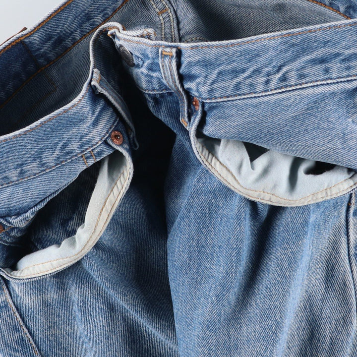 90'S Levi's 501-0193 Straight Denim Pants Made in USA Men's W32 Vintage cotton blue type Vintage Second Hand