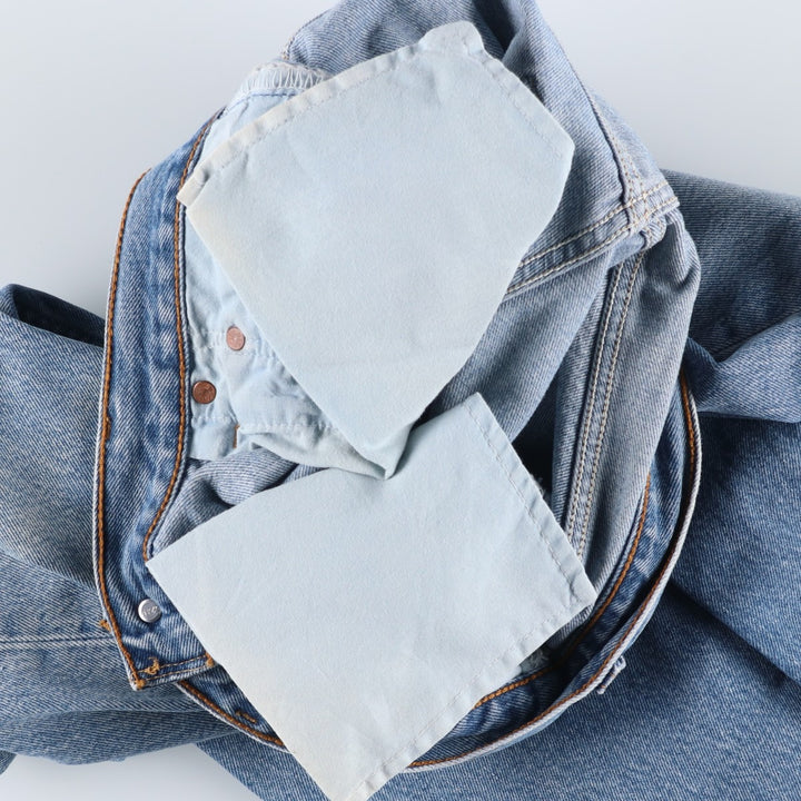 90'S Levi's 501-0193 Straight Denim Pants Made in USA Men's W32 Vintage cotton blue type Vintage Second Hand