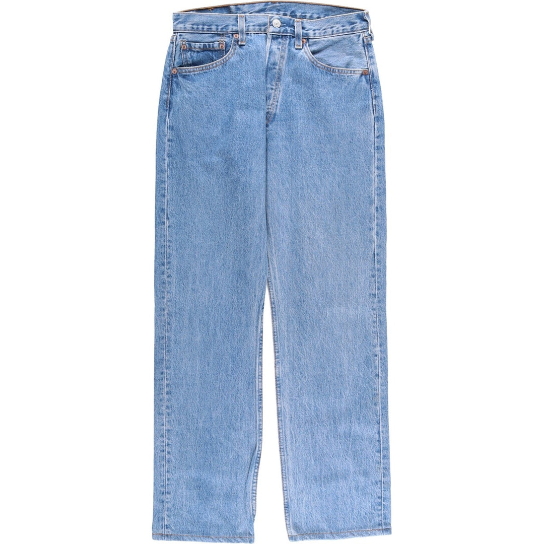 90'S Levi's 501-0193 Straight Denim Pants Made in USA Men's W30 Vintage cotton blue type Vintage Second Hand
