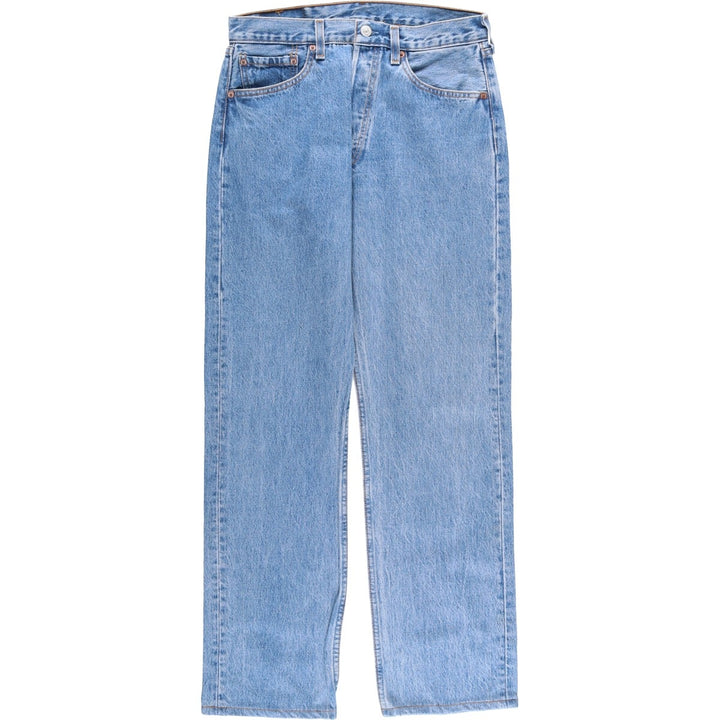 90'S Levi's 501-0193 Straight Denim Pants Made in USA Men's W30 Vintage cotton blue type Vintage Second Hand