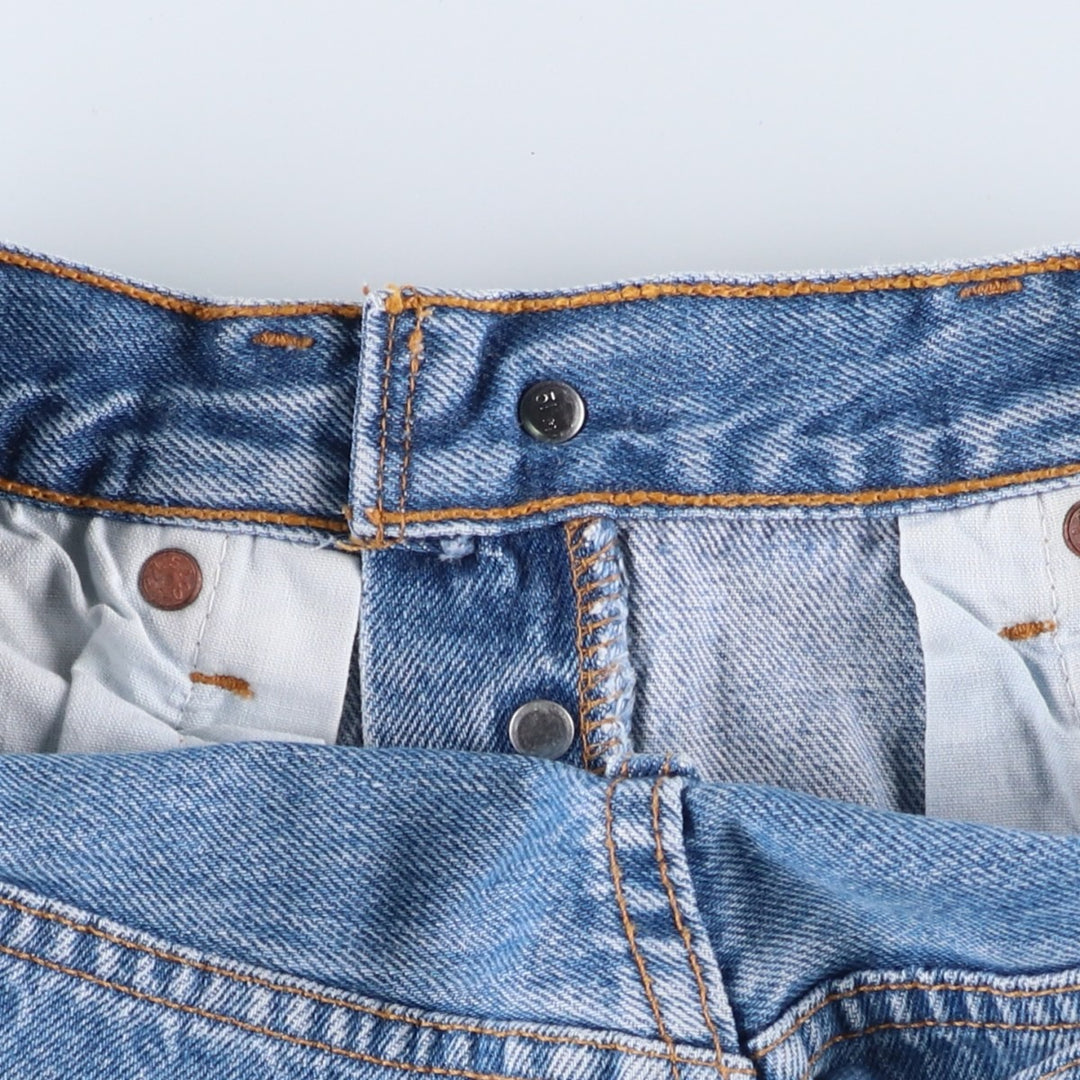 90'S Levi's 501-0193 Straight Denim Pants Made in USA Men's W30 Vintage cotton blue type Vintage Second Hand