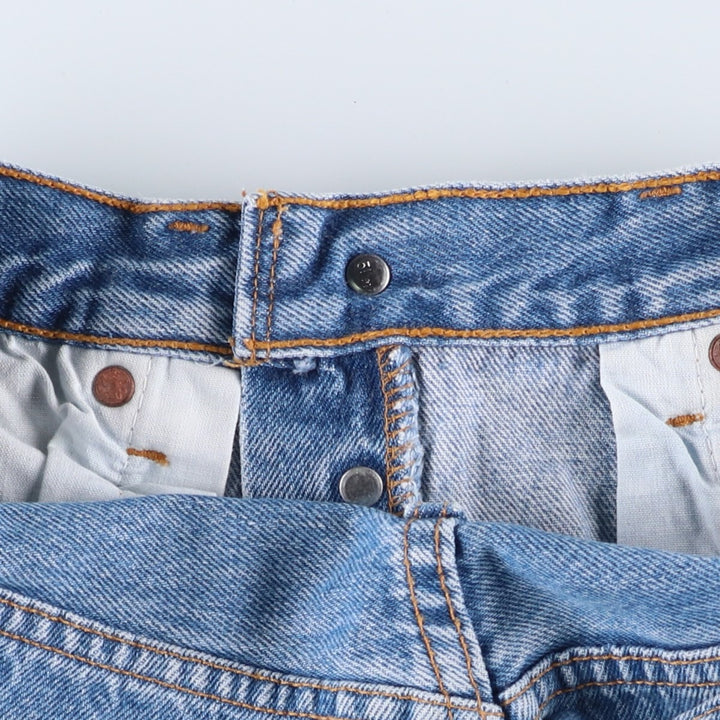 90'S Levi's 501-0193 Straight Denim Pants Made in USA Men's W30 Vintage cotton blue type Vintage Second Hand