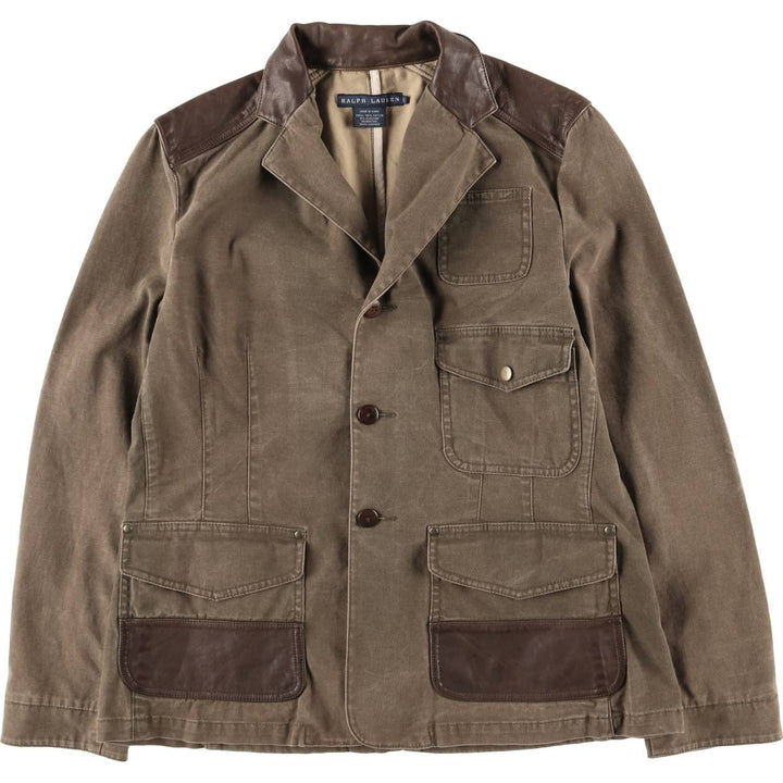 Ralph Lauren Duck Hunting Jacket, Women's, Size L cotton brown type Vintage Second Hand