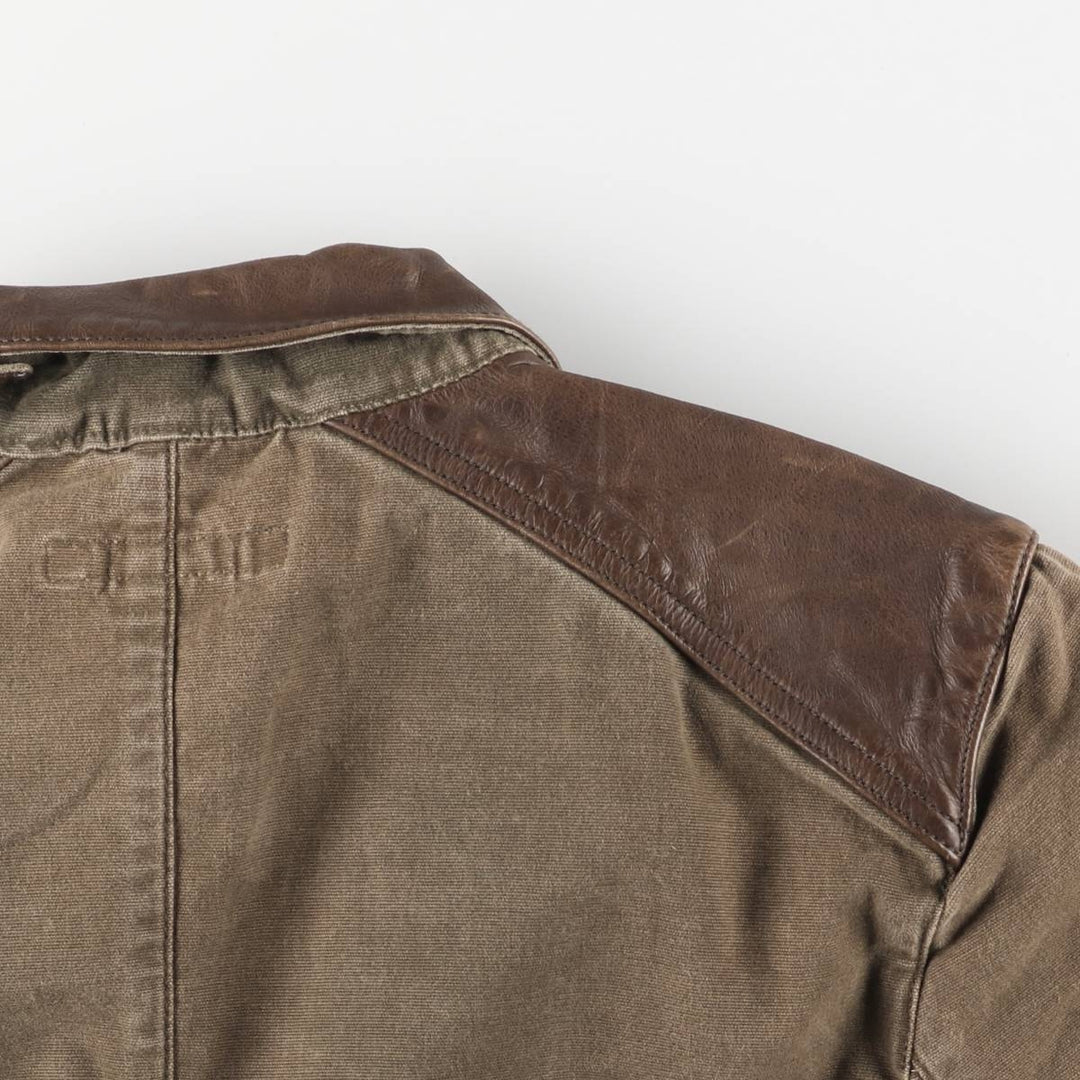 Ralph Lauren Duck Hunting Jacket, Women's, Size L cotton brown type Vintage Second Hand