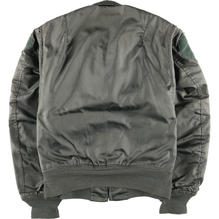 80's US military actual product CWU-36 polyamide Khaki type Vintage Second Hand