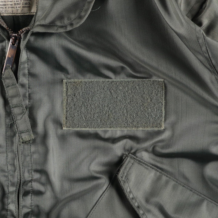 80's US military actual product CWU-36 polyamide Khaki type Vintage Second Hand