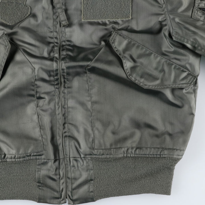 80's US military actual product CWU-36 polyamide Khaki type Vintage Second Hand