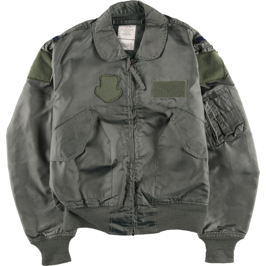 90's US military actual product CWU-36 Aromatic polyamide Khaki type Vintage Second Hand