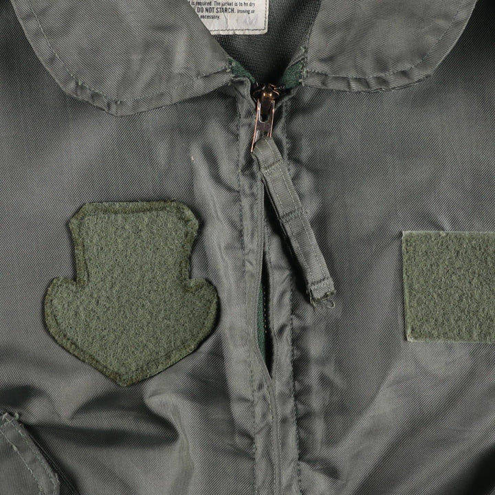 90's US military actual product CWU-36 Aromatic polyamide Khaki type Vintage Second Hand