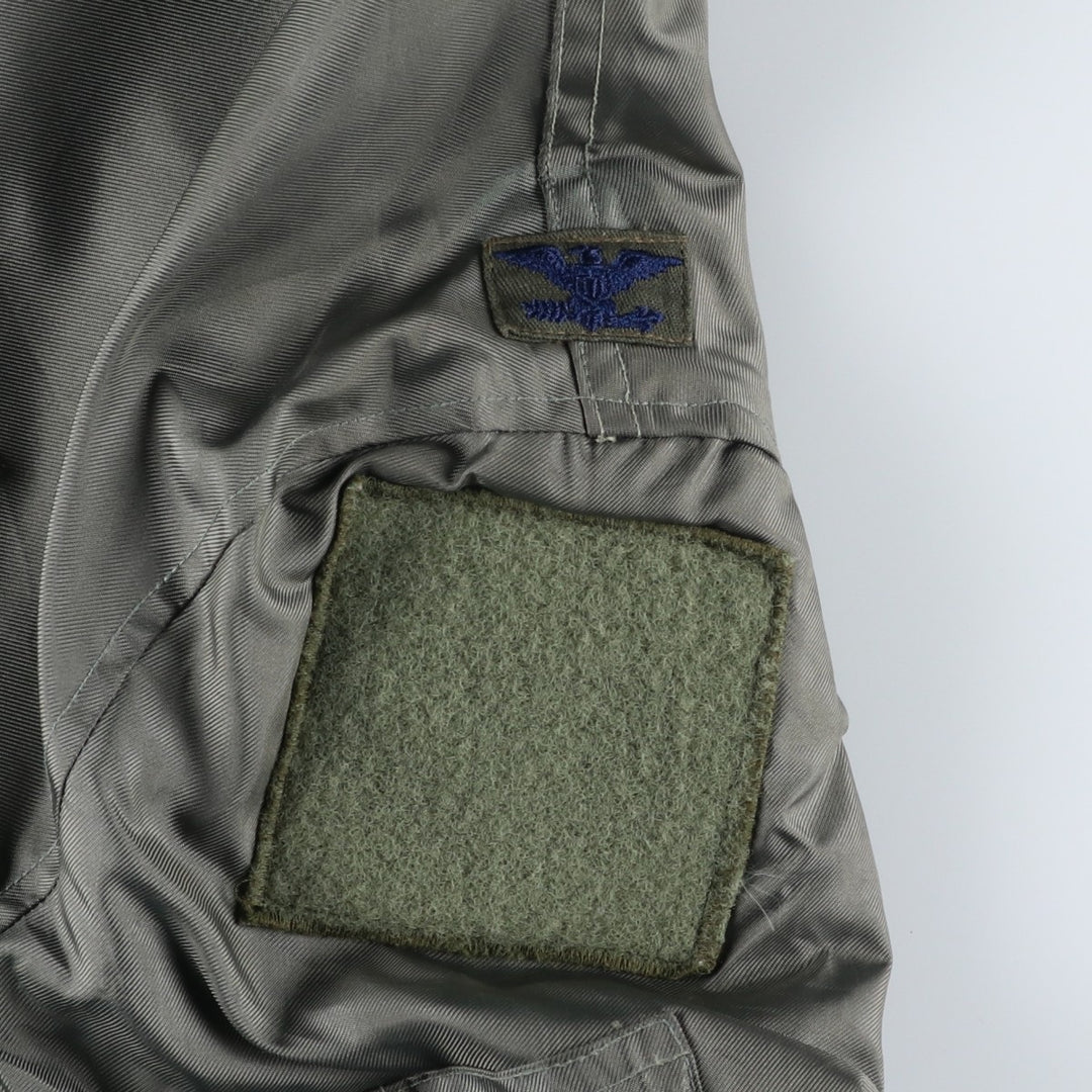 90's US military actual product CWU-36 Aromatic polyamide Khaki type Vintage Second Hand