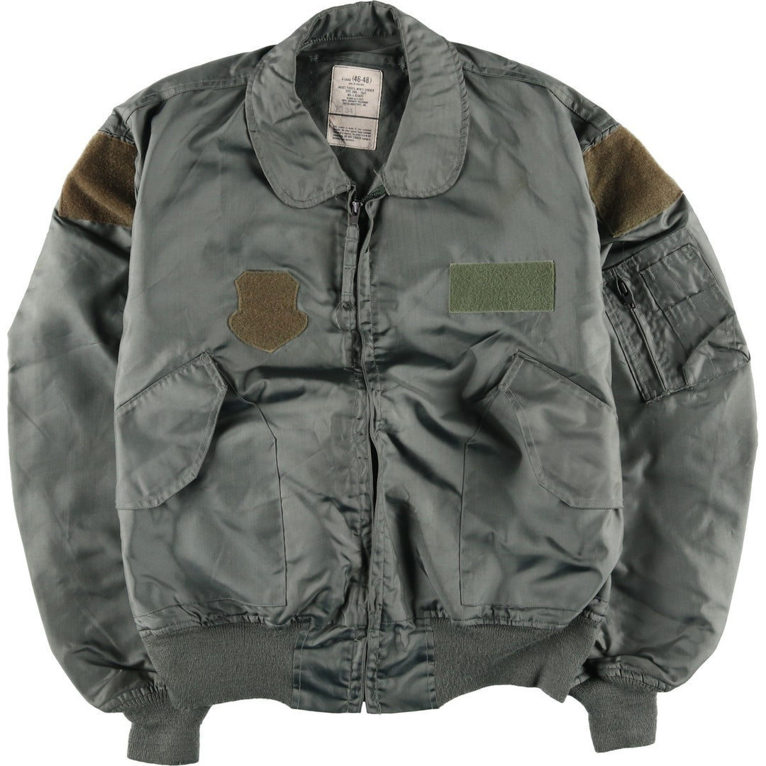 90's US military actual product CWU-36 Aromatic polyamide Khaki type Vintage Second Hand