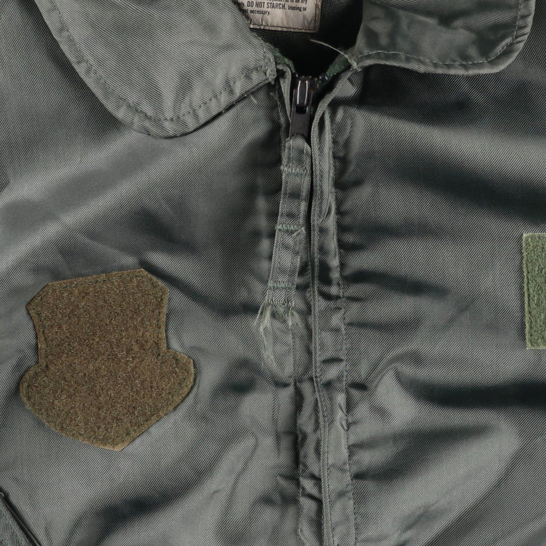 90's US military actual product CWU-36 Aromatic polyamide Khaki type Vintage Second Hand