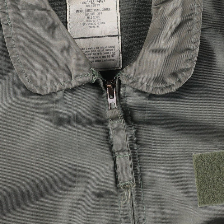 90's US military actual product CWU-36 polyamide Khaki type Vintage Second Hand