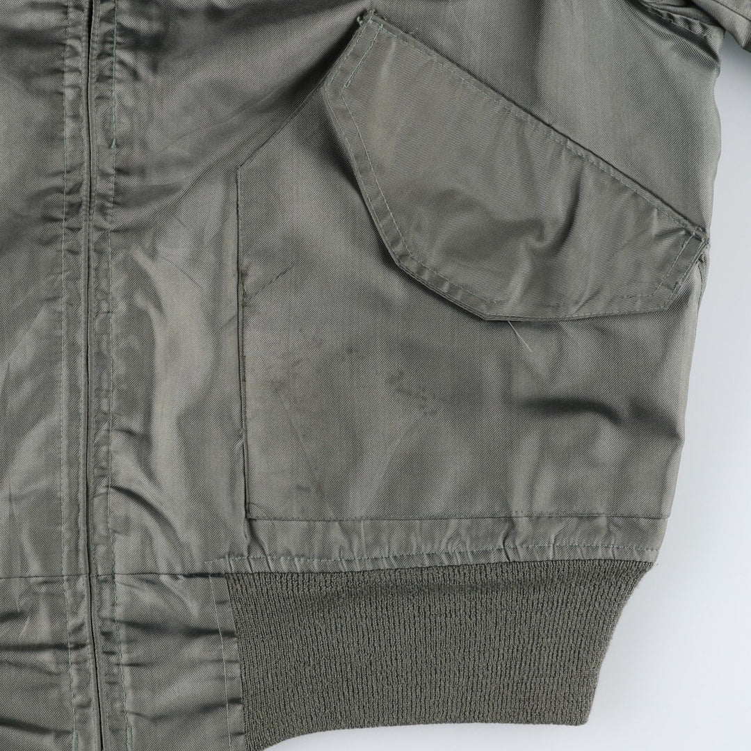 90's US military actual product CWU-36 polyamide Khaki type Vintage Second Hand