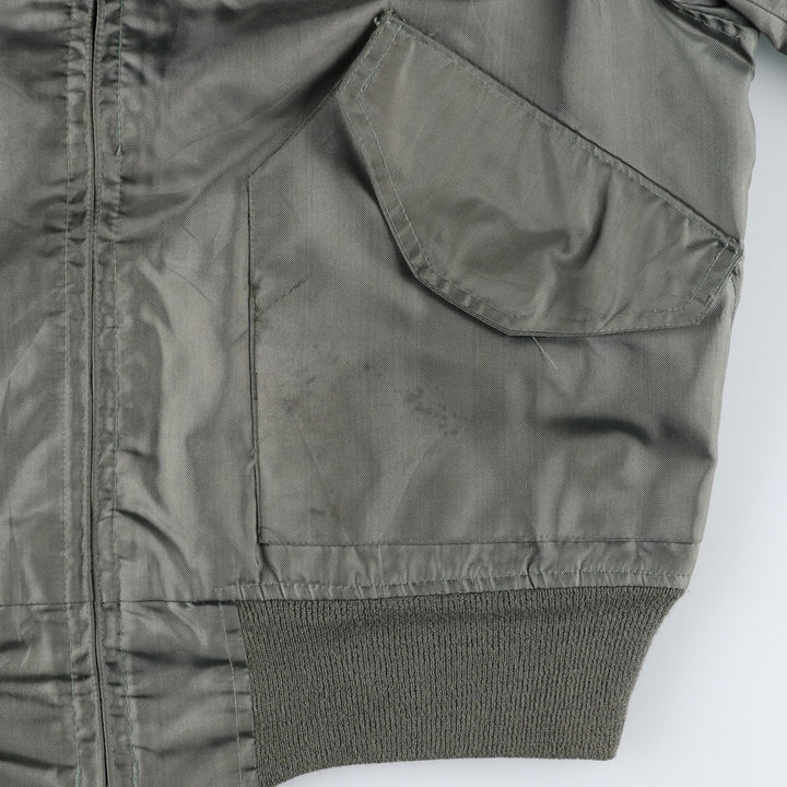 90's US military actual product CWU-36 polyamide Khaki type Vintage Second Hand