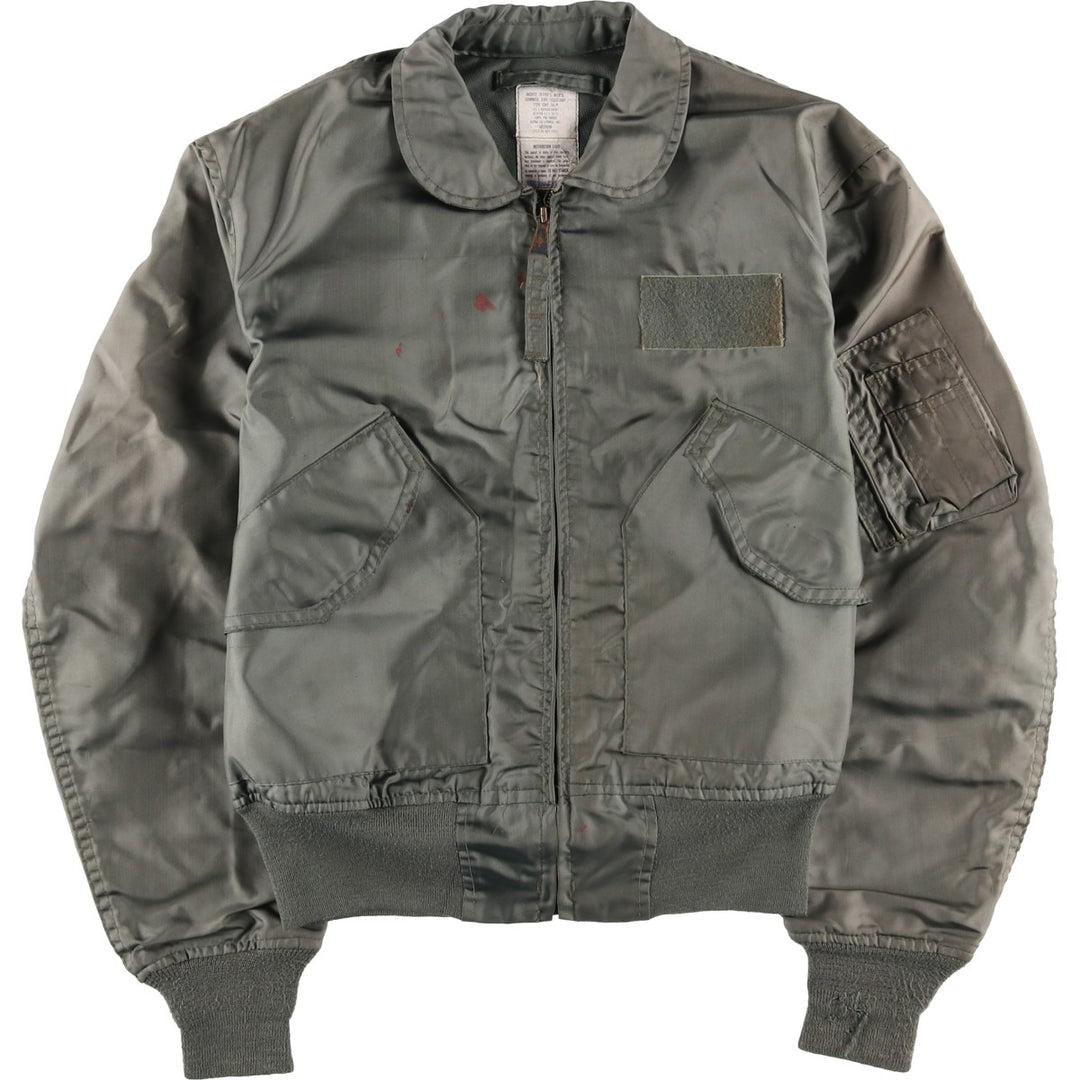 80's US military actual product CWU-36 polyamide Khaki type Vintage Second Hand