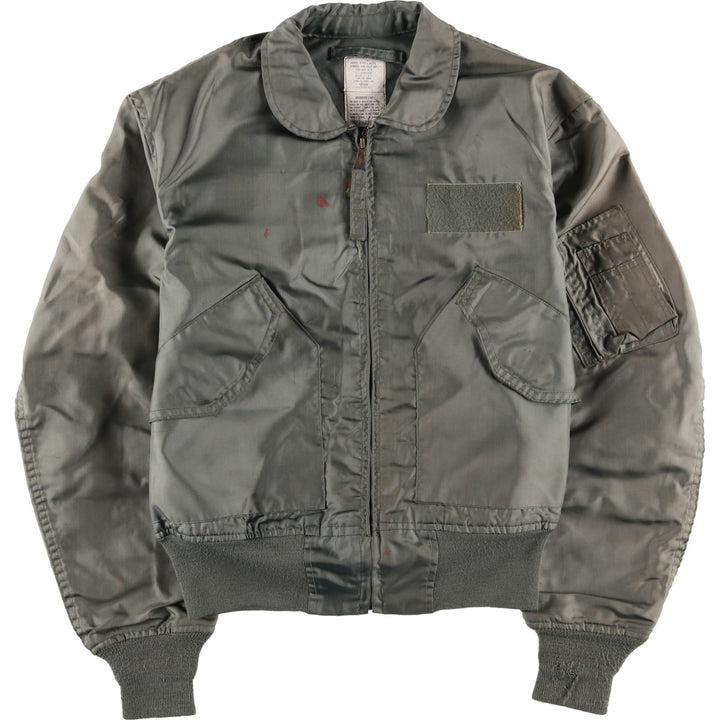 80's US military actual product CWU-36 polyamide Khaki type Vintage Second Hand