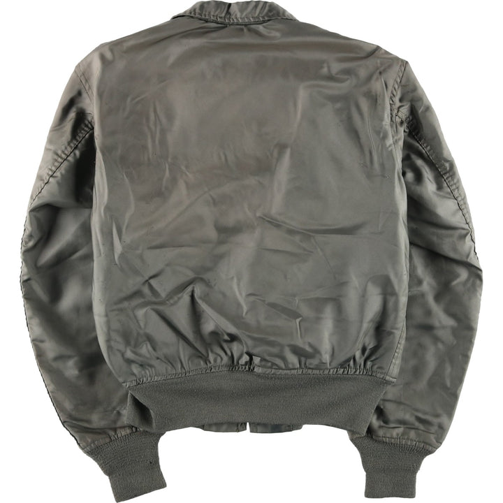 80's US military actual product CWU-36 polyamide Khaki type Vintage Second Hand