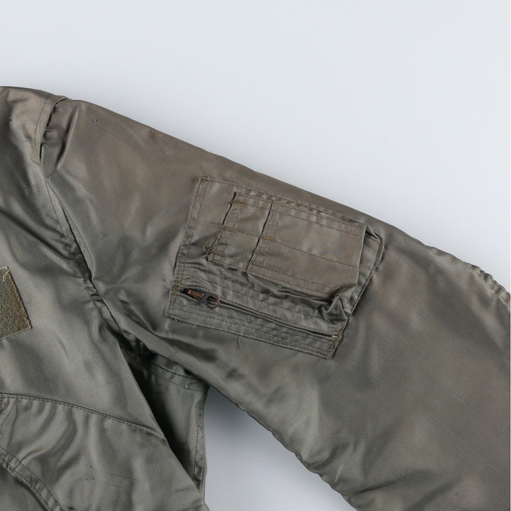 80's US military actual product CWU-36 polyamide Khaki type Vintage Second Hand