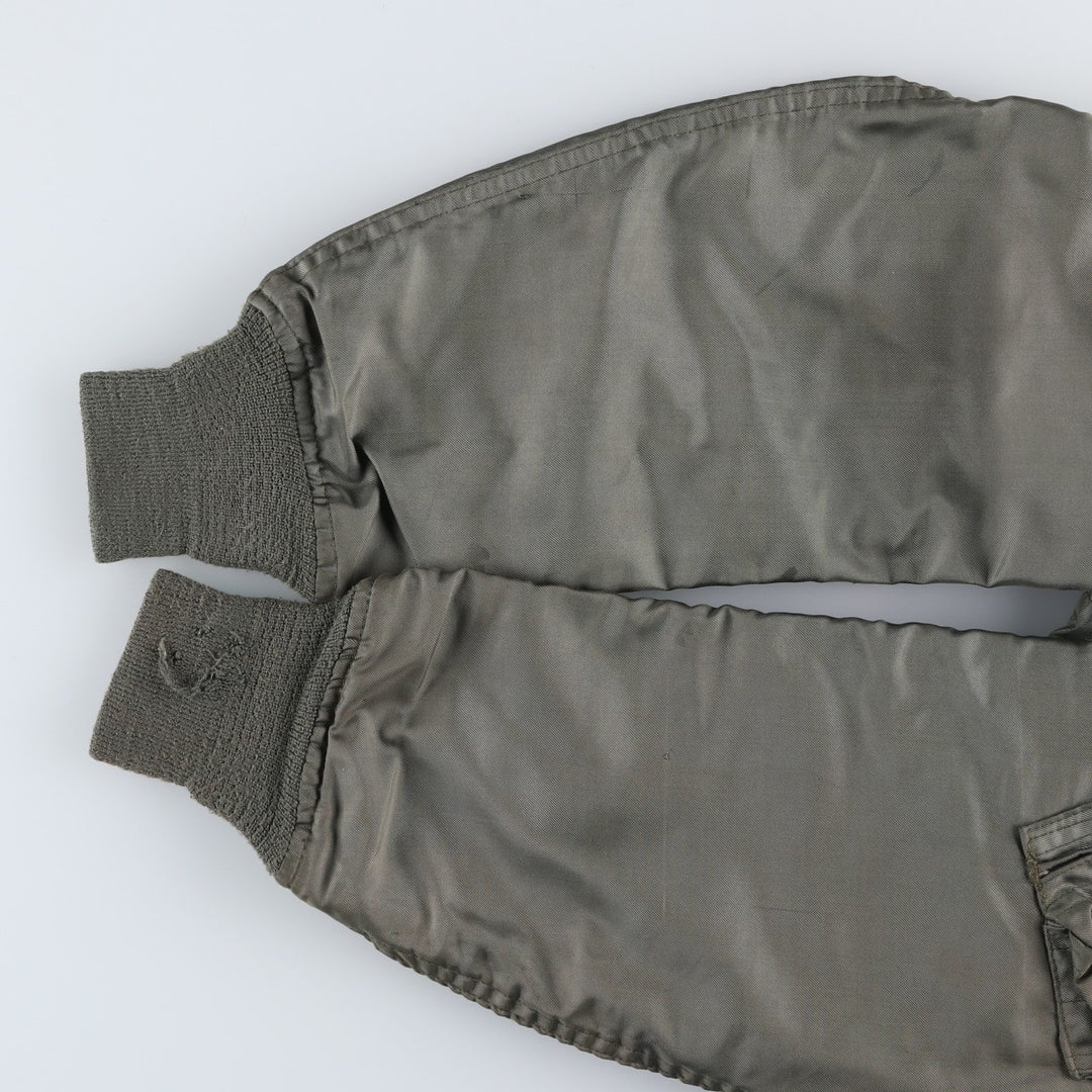 80's US military actual product CWU-36 polyamide Khaki type Vintage Second Hand